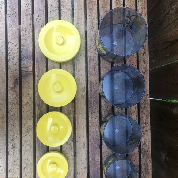 Vintage made in Japan nesting storage containers. - Picture 3 of 12